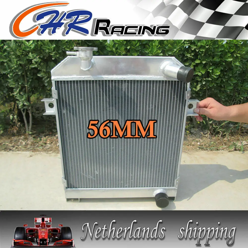 

For 56MM Aluminum Alloy Radiator JAGUAR MK2/MK II MT 1959-1967 60 61 62 63