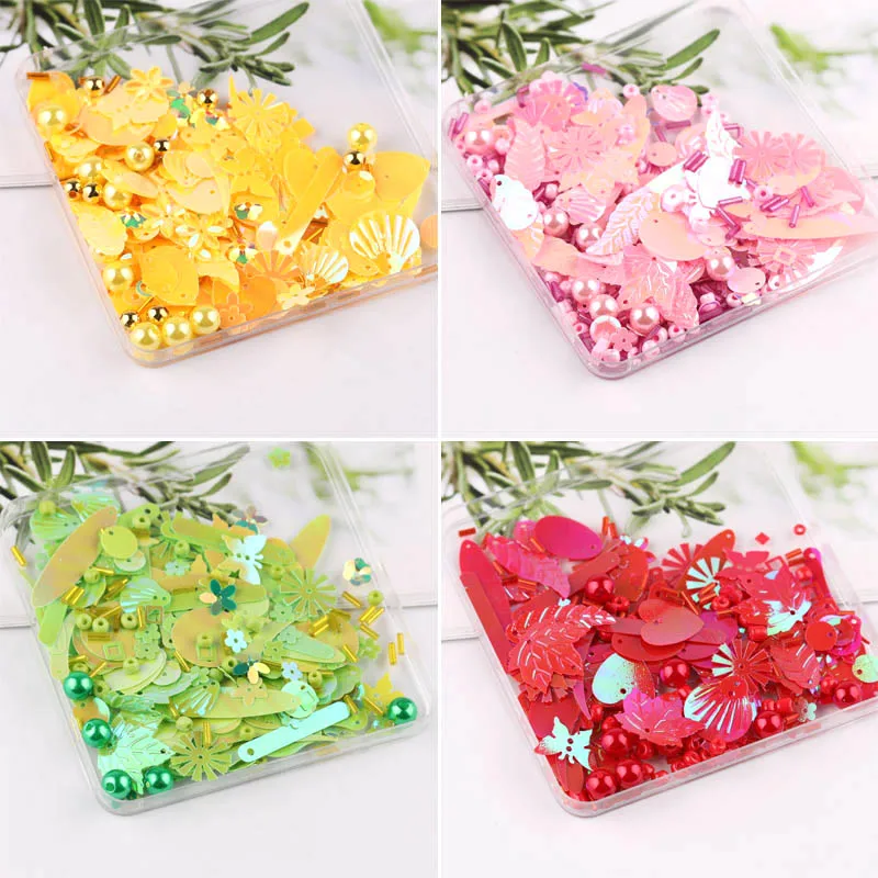 Аксессуары для ювелирных изделий сделай сам 10 г блестки пайетки ручной работы