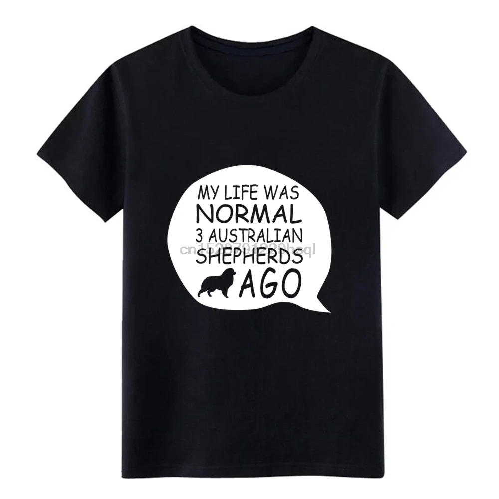 Мужская футболка в стиле австралийской овчарки оригинальная хлопковая Футболка