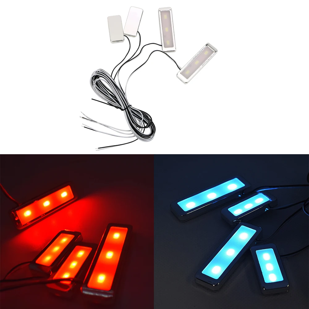 Декоративная крутая дверная ручка LEEPEE подлокотник с 3 светодиодами внутренние