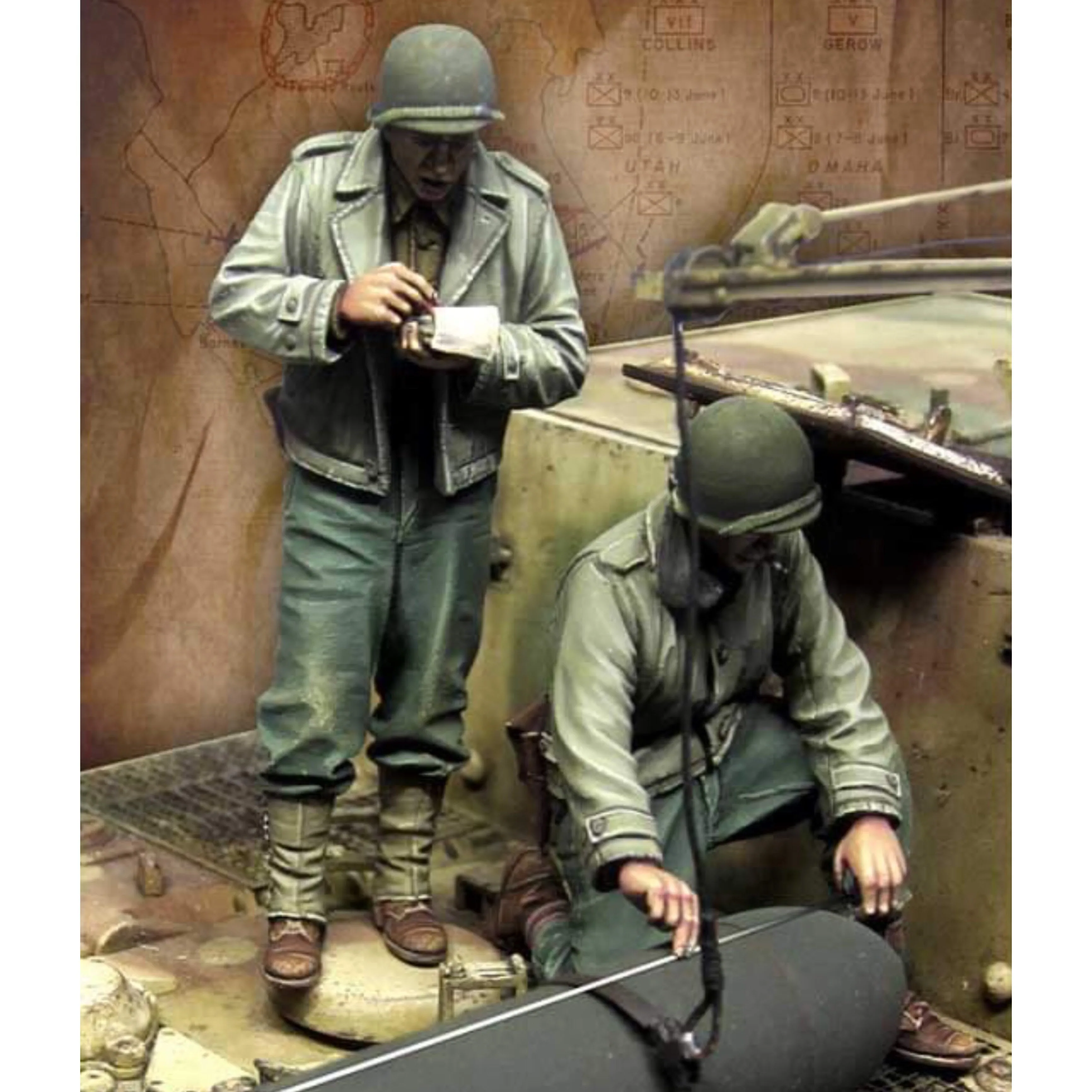 

Фигурка GK, модель из смолы 1/35, в разобранном и неокрашенном виде