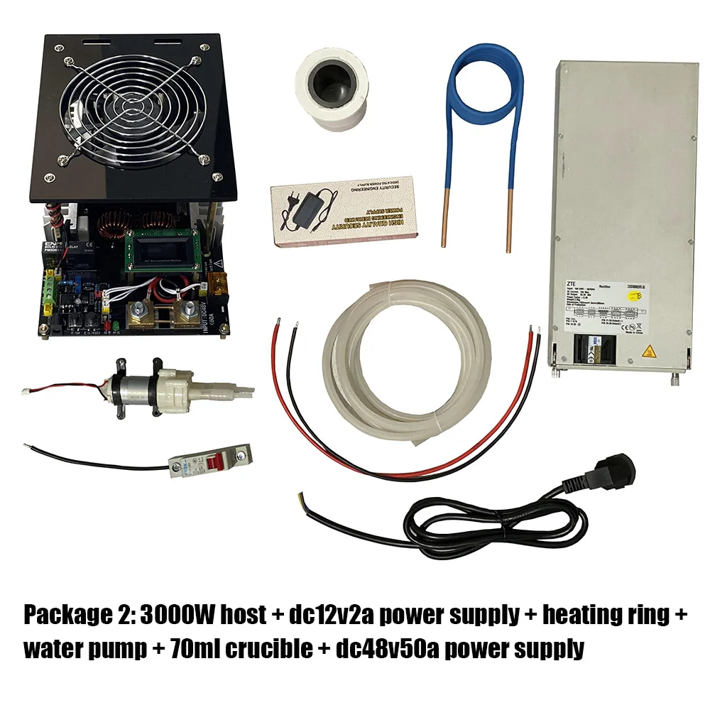 Индукционная нагревательная машина 3000 Вт с измерителем мощности Защита от