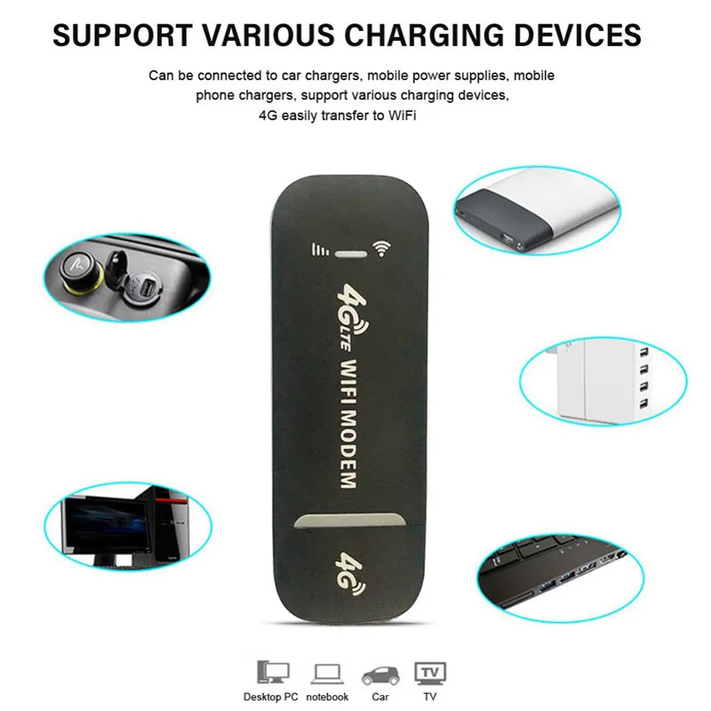150 Мбит/с 4G LTE USB модем адаптер беспроводной Сетевая карта универсальный WiFi роутер