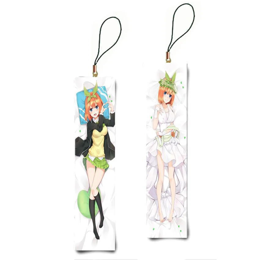 Брелок для ключей в стиле японского аниме подушка Dakimakura подвесок|Брелоки| |