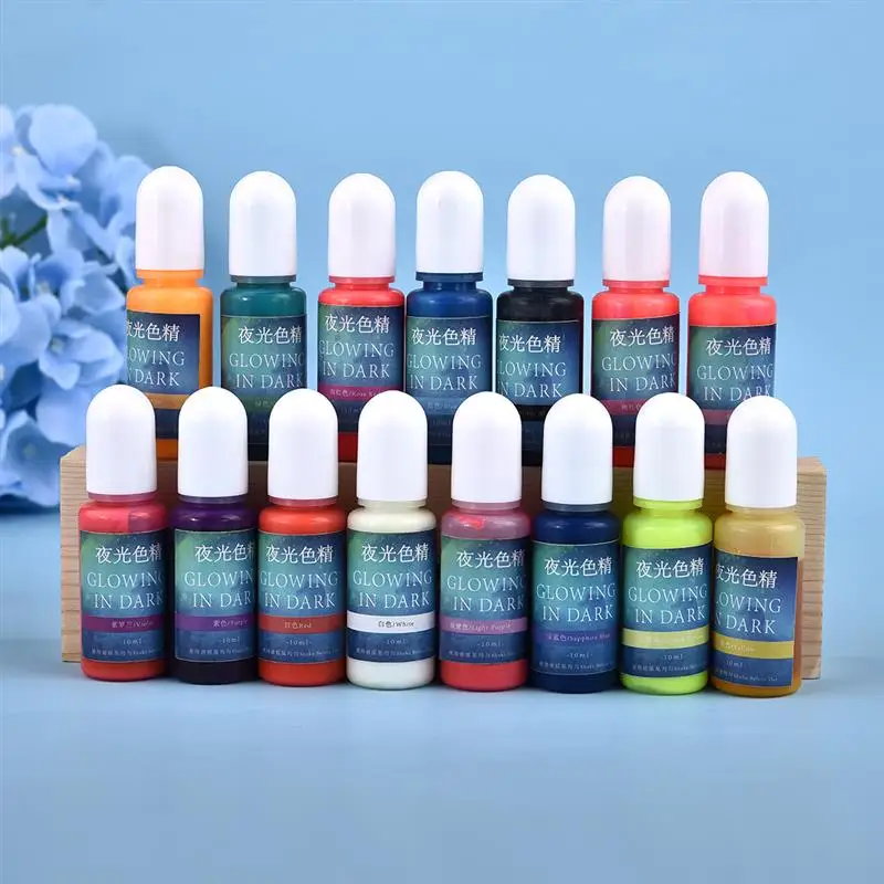 10 мл УФ смола светящийся в темноте пигмент сделай сам искусство ручной работы