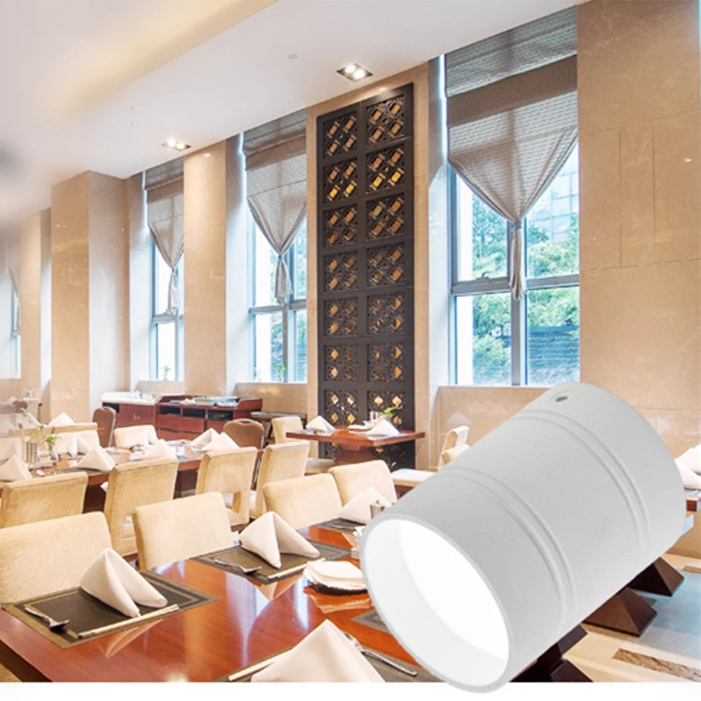 Светодиодный потолочный светильник с поверхностным креплением точечный Cob для