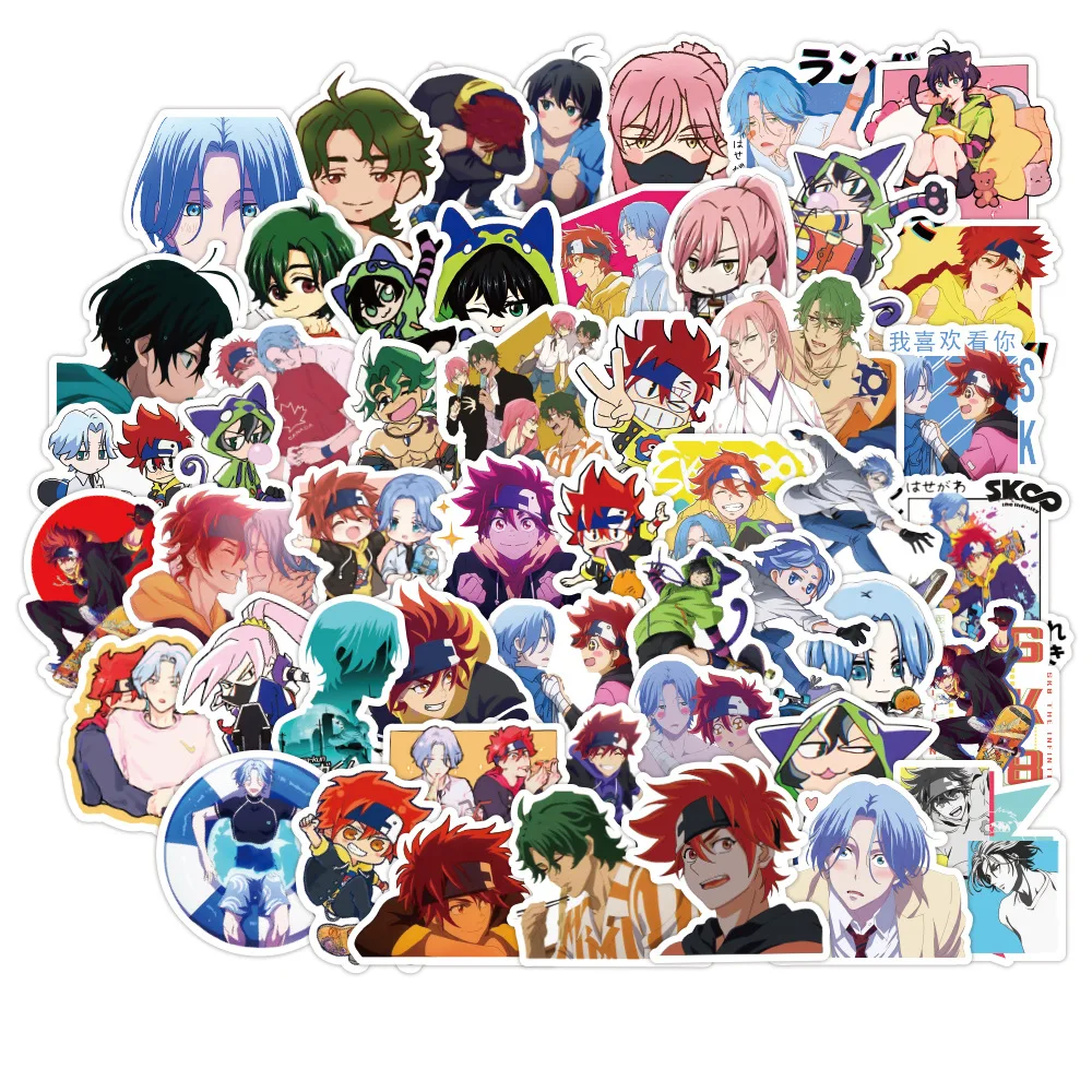 

50/100PCS Anime SK8 the Infinity Cartoon Graffiti Stickers Travel Luggage Guitar Fridge Laptop DIY Kid Toy Waterproof Sticker