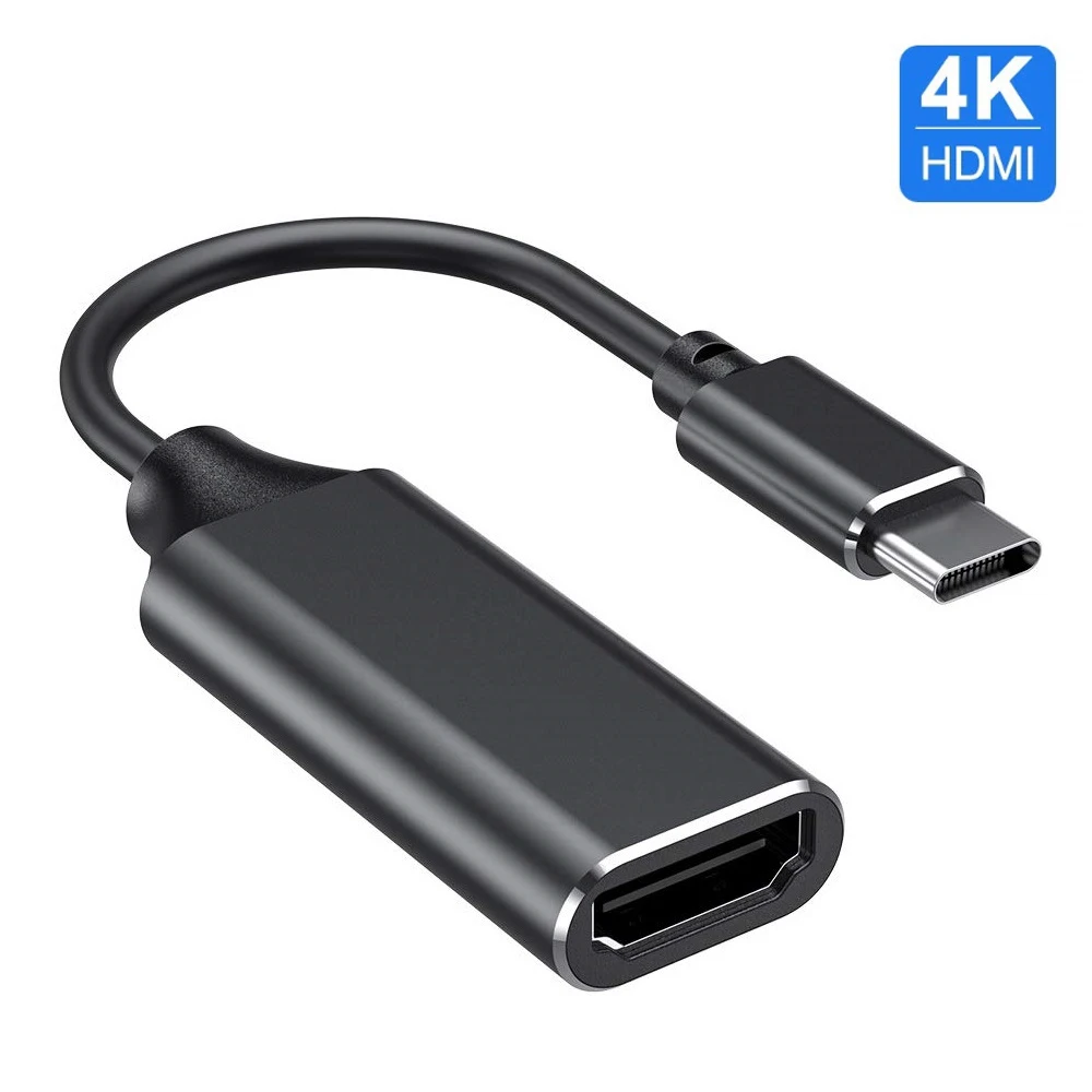 USB C к HDMI совместимый адаптер Type 4k Цифровой AV для MacBook проектор Samsung Galaxy S8