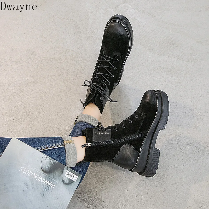 Женские ботинки коллекция 2018 года сезон весна осень Новые Ботинки martin женские