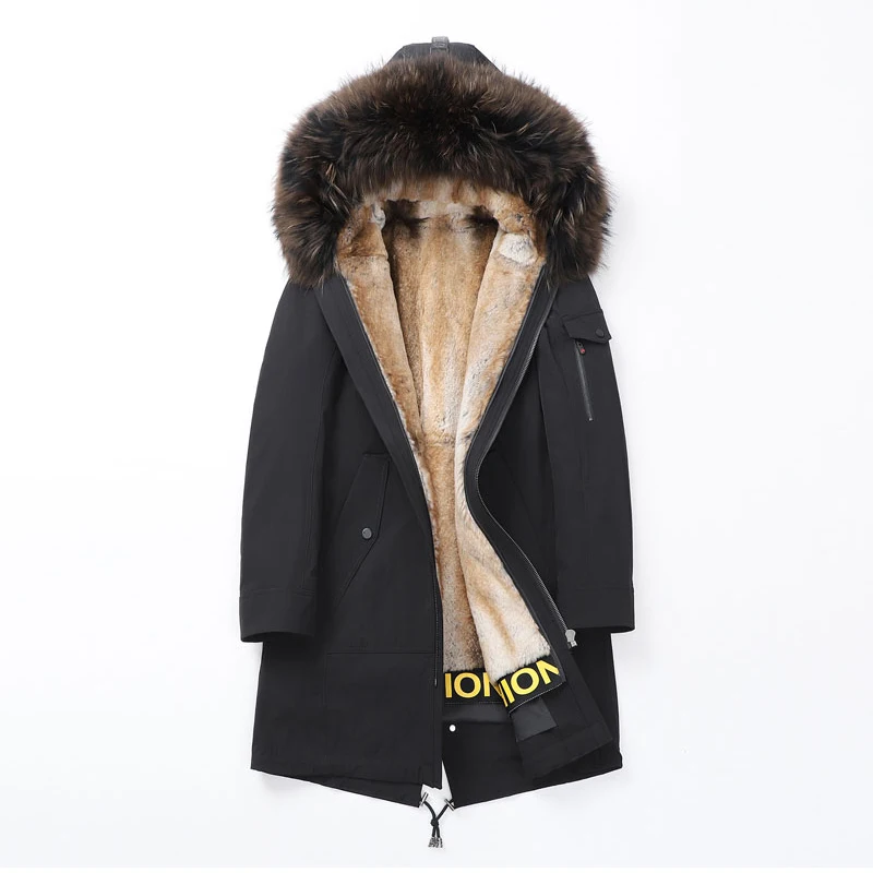 2020 Мужское Зимнее Пальто Зимняя Мужская Парка Аляска Длинное Мужские Парки
