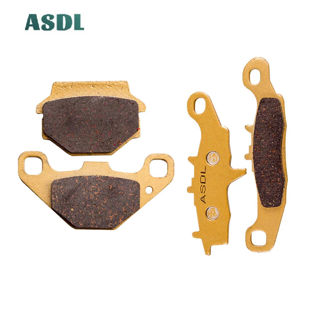 

Motorbike Front and Rear Brake Pads Kit For KAWASAKI KLX KL 250 J1 J3 Stockman 250 2000-2002 KL250 Super Sherpa 250 1997 KLX250