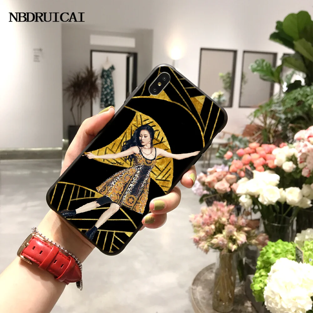 Новый черный чехол для мобильного телефона NBDRUICAI Lee Sun Mi Sunmi kpop iPhone 11 pro XS MAX 8 7 6 6S Plus X