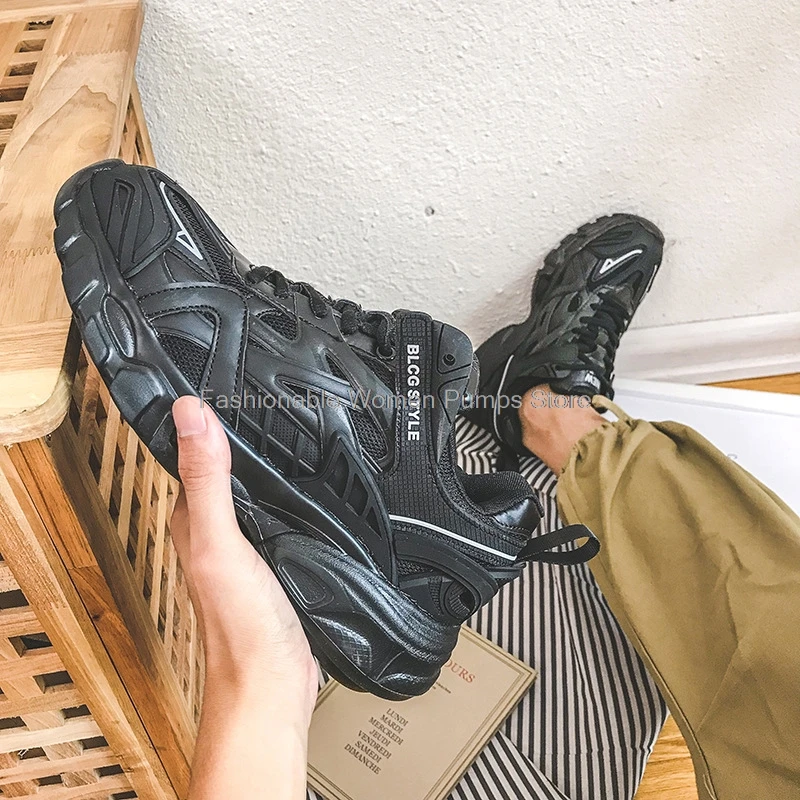 

Брендовые дизайнерские массивные кроссовки для пары, красивая летняя женская обувь, дышащая легкая женская классическая обувь для папы, бо...