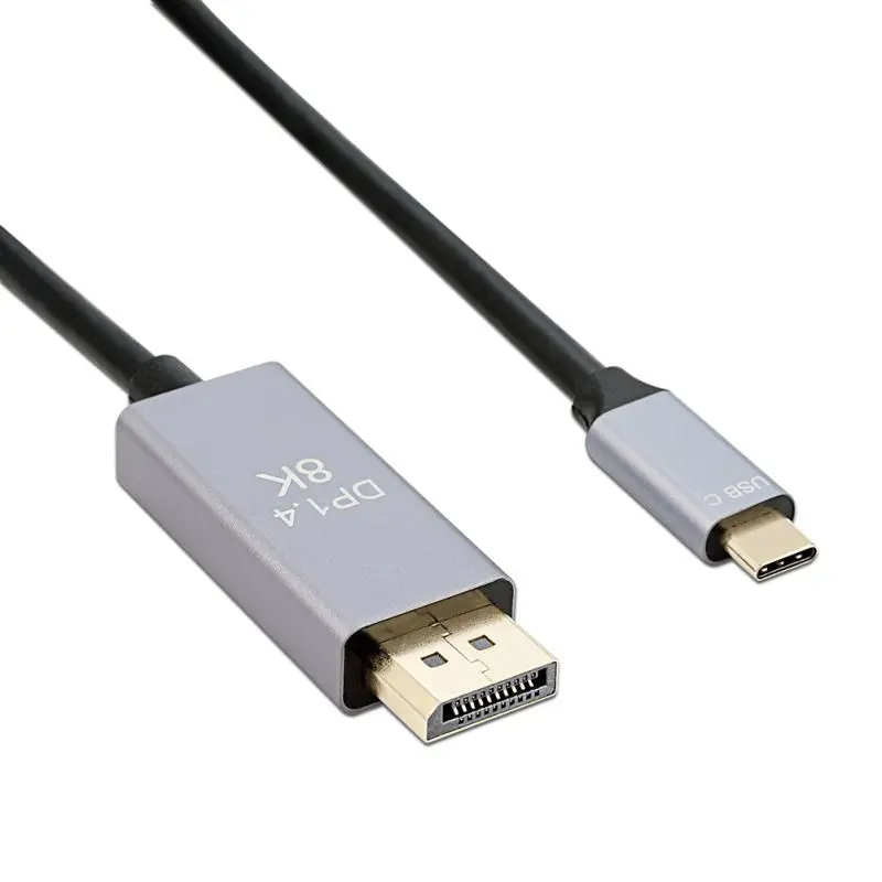USB 3.1 Type-C To 8K Displayport DP 7680x4320 Cable Adapter Thunderbolt 3 Compatible For Macbook Pro Computer Cables | Компьютеры и