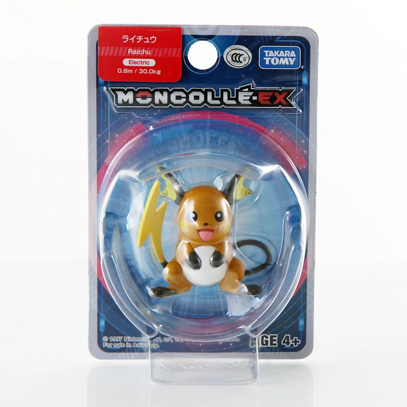 Такара томия Покемон монклеикс EX Sun Moon 4 см Коллекционная мини игрушка фигурка