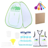 kids science lab kit playing tent pretend play science experiment costume role play games educational toys for children