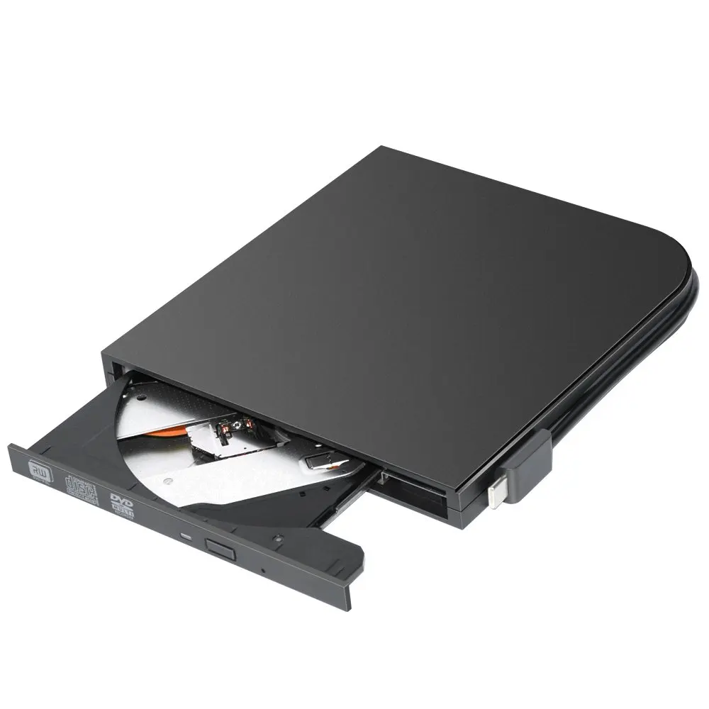 YiYaYo Тип C USB 3,0 DVD привод DVD RW горелка Писатель Rewriter CD rom ридер плеер Внешний привод для портативных ПК Windows Mac OS