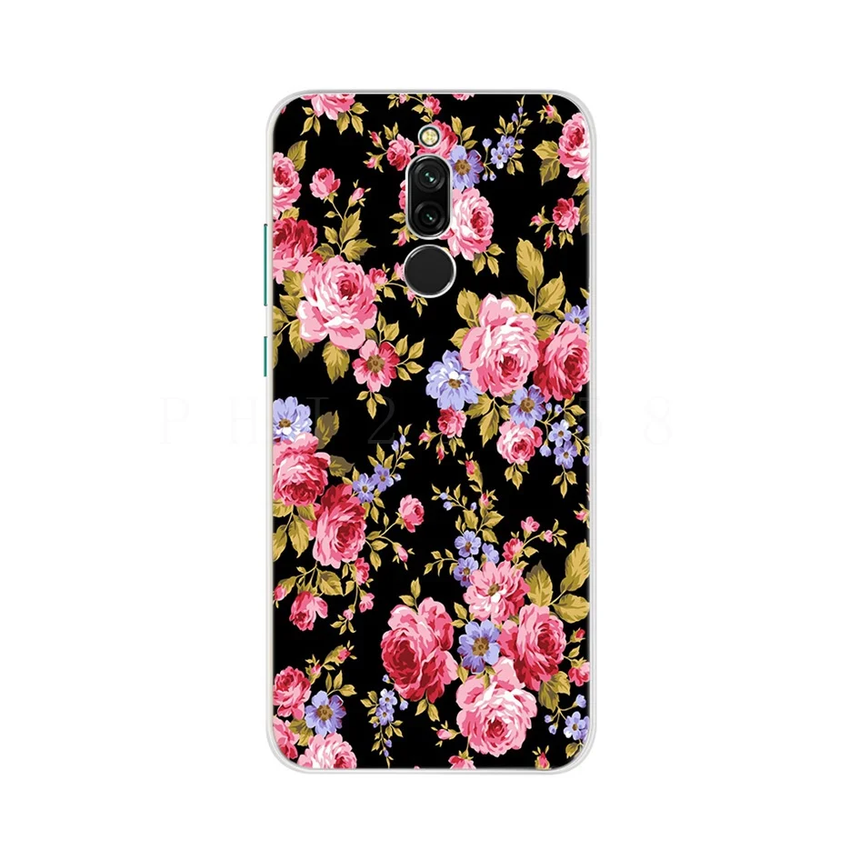 phone cases for xiaomi Ốp Lưng Dẻo Silicone Xiaomi Redmi 8 6.22 ''Mềm Mỏng Fundas Dễ Thương Sơn Ốp Lưng Cho Xiaomi Redmi 8 ốp Điện Thoại Redmi8 Túi xiaomi leather case card