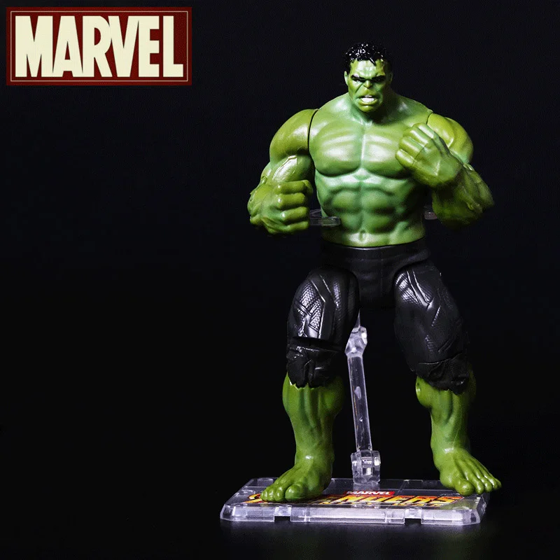 Marvel Мстители Фигурка Игрушка Железный человек паук Капитан Америка Тор военная машина сокол модель игрушки - Цвет: Hulk Base