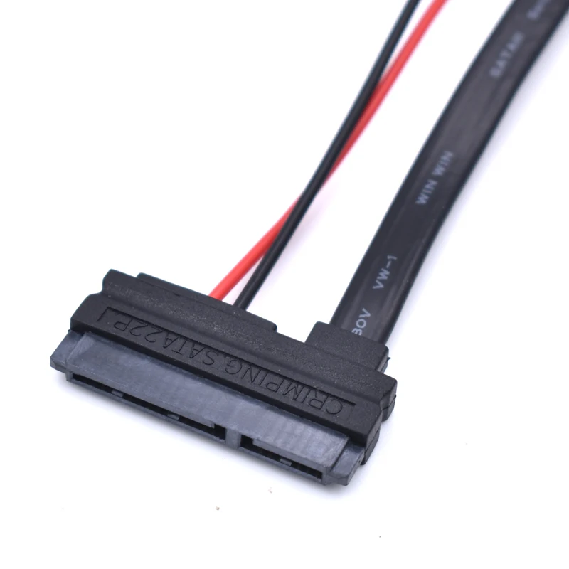 5 шт./лот SATA 13Pin 7 + 6 штекер на 2 дюйма Serial ATA 22Pin 15 гнездовой кабель | Компьютеры и офис