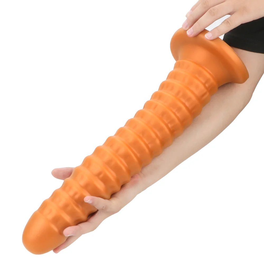 IKOKY Soft Dildos With Strong Sucker Huge Butt plug Adult Products Prostate Massage Super Long Anal Beads Sex Toys for Woman | Красота и