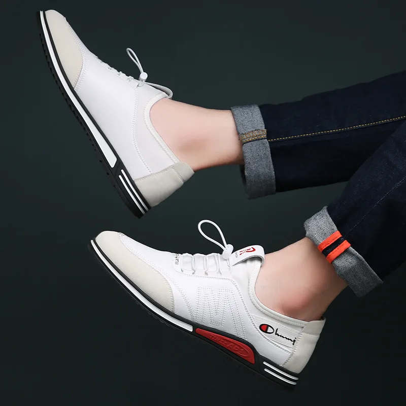 

Мужские кожаные туфли, удобная повседневная обувь, модель британская кожаная обувь Morliron, весна-осень