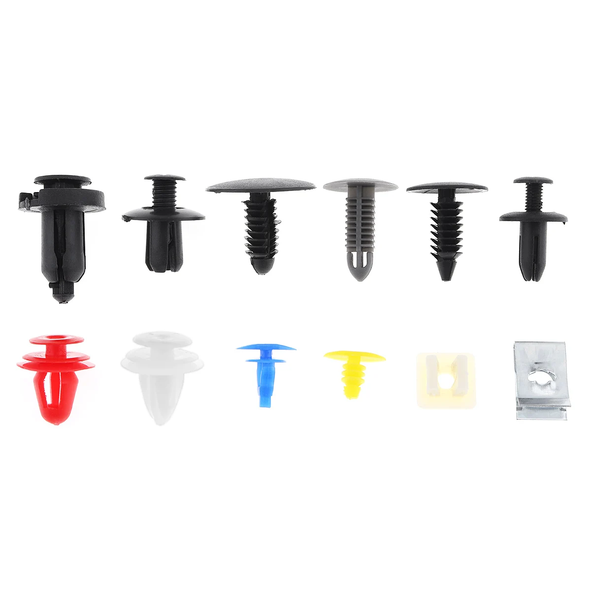 100 шт. 12 видов портативный универсальный пластик + металлический бампер для