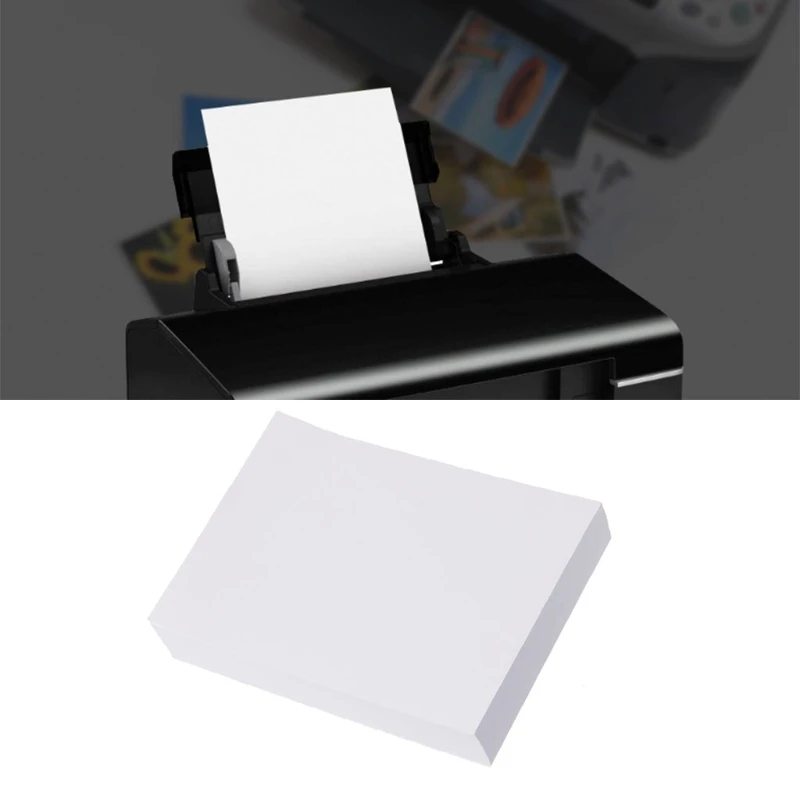 

100 Sheet Glossy 5" 3R Photo Paper For Inkjet Printers Photographic Graphics Output T21A