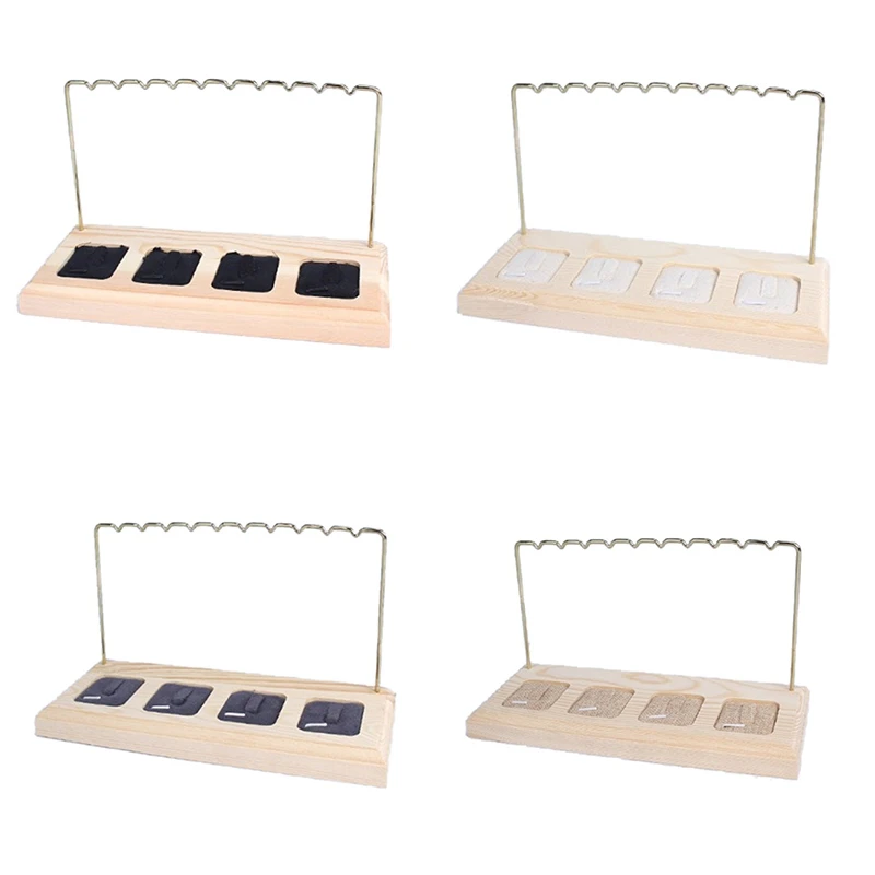 Подставка для дерева из белого металла и базовые ожерелья хранения браслеты