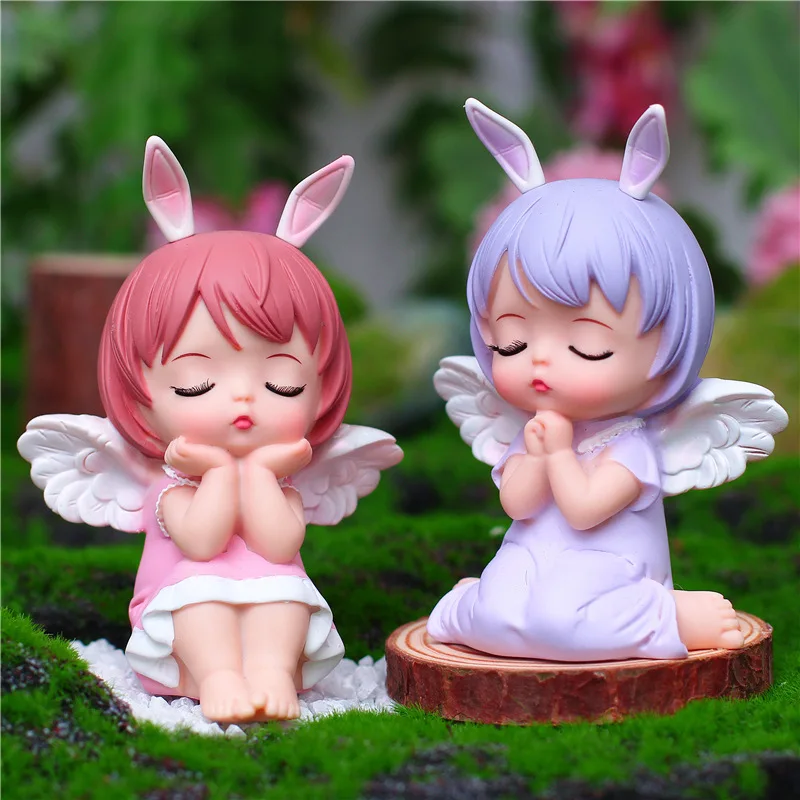 Милые сказочные фигурки креативные Мультяшные искусственные полимерные для