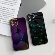 Phone Case Shockproof Anti Fall Lens Protection For iPhone 11 12 13 Pro Max  X XS XR 7 8 Plus Capinha De Celular Macia Capa
