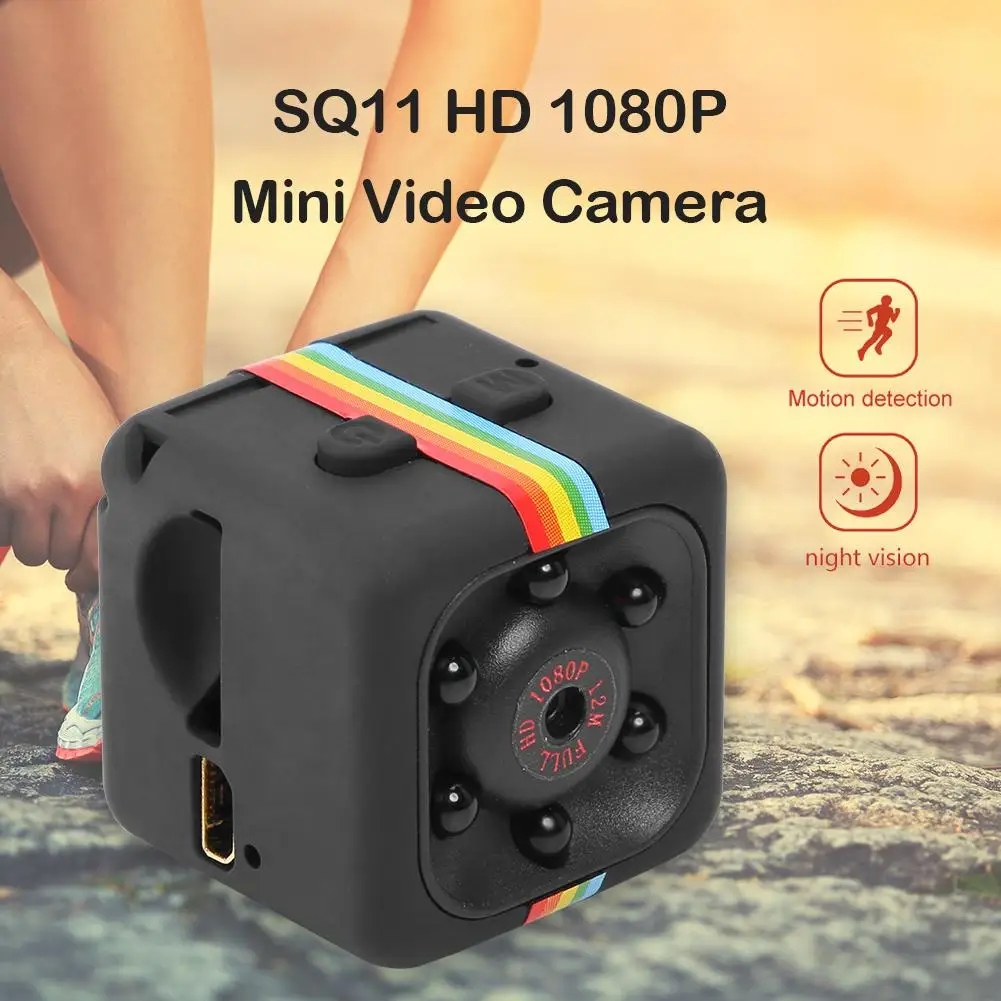 SQ11 1080P Мини видеокамера высокого разрешения ночного видения DVR DV