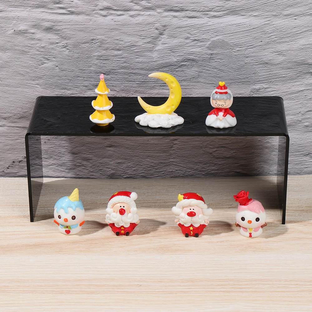 

Демонстрационная подставка Transprent/черная, демонстрационная подставка для игрушек, декоративная подставка для куклы, ручная ручка, трапецие...