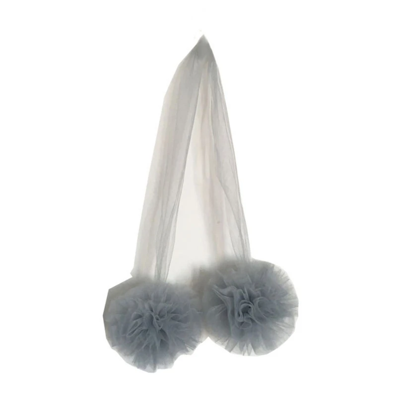 Шифоновая занавеска в скандинавском стиле декоративная сетка для детской