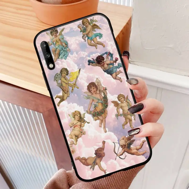 

Angels Aesthetic Aesthetics Phone Case For Samsung s7 8 9 10 20 plus lite ULTRA Cover Fundas Coque