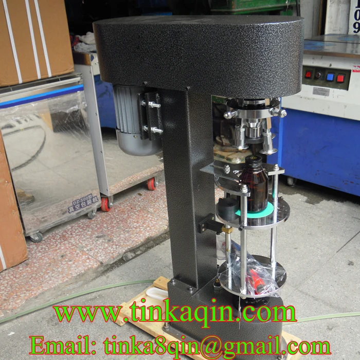 DK-50/D metal anti-theft cover lock machine Aluminum cover sealing machine Oral liquid bottle sealing machine bottle Sealer Lock