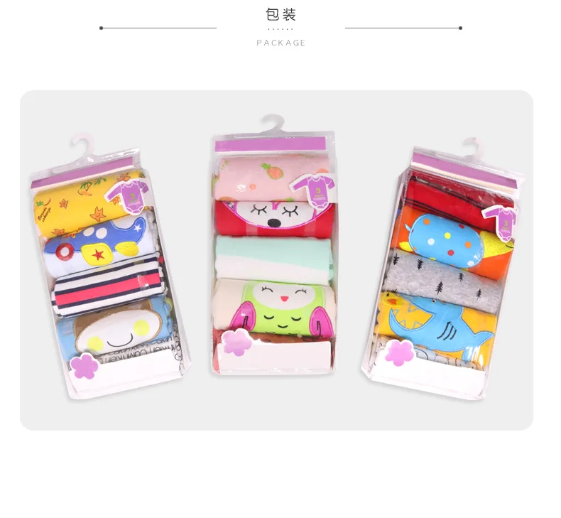 Комбинезон для новорожденных 5 шт./лот хлопковый комбинезон с мультяшным