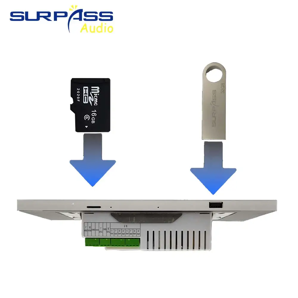 10-дюймовый Wi-Fi Bluetooth Android 5 1 усилитель сабвуфера звука в стене аудиосистема для