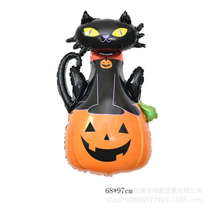 2020 Хэллоуин Фольга воздушные шары тыквенный призрак лечения пластины салфетки
