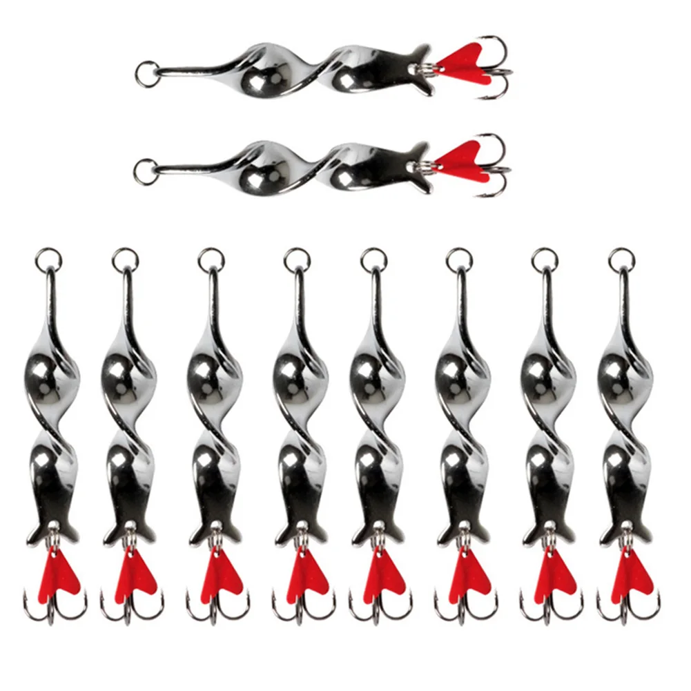 

Высокая мини рыболовные приманки 10 шт. рыболовные приманки крюк твист ложка приманки аксессуар для спиннера инструмент для ремонта металла...