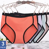 m4xl plus size womens underwear cotton briefs lingerie breathable summer panties antibacterial underpants female intimates