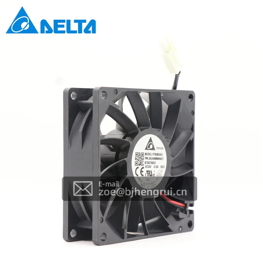 Delta FFB0824SH 24V 0.28A 8cm 8025 80mm Компактный осевой вентилятор охлаждения | Обустройство