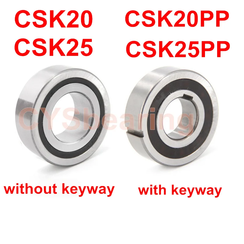 CSK20 CSK20PP 20x47x14 мм CSK25 CSK25PP 25x52x15 опорные опоры односторонний подшипник с шпоночным