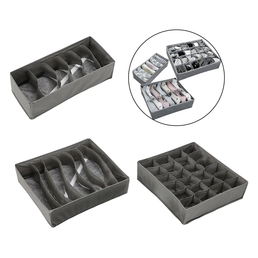 3 шт./компл. нижнее белье Органайзер утепленная делитель туалетный столик из