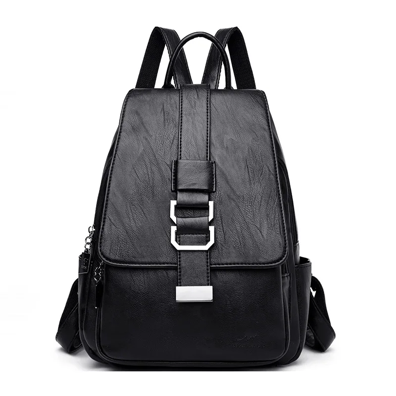 

New high quality women's backpack leisure fashion student multifunctional large capacity waterproof travel women's bag