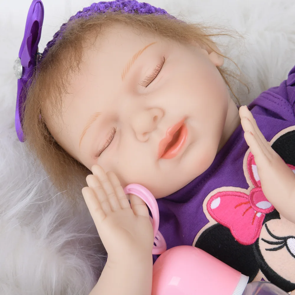 Лучшие продажи товаров рождественский подарок 22 &quot55 см Bebe Reborn Baby Doll детские