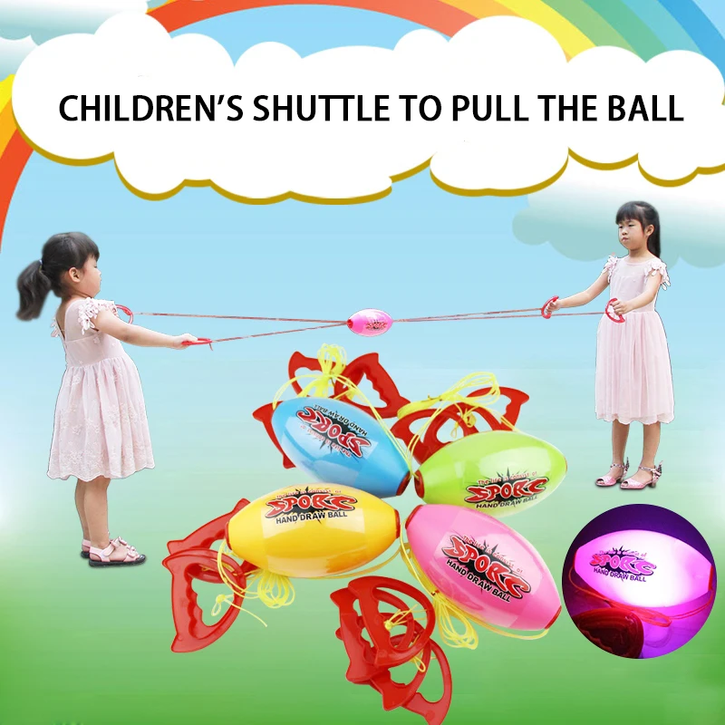 

Children's Shuttle Hand-drawn Ball Juggling Sport Games for Children Kids Outdoor Toys Sensory Play Interactive Sports Toys