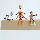 Новинка проволока животное Сика олень Зебра обезьяна деформированная кукла деформация смешная декомпрессионная игрушка для детей подарок игрушки-антистресс