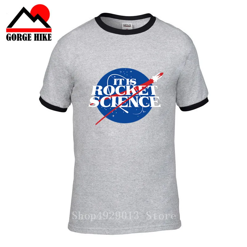 Логотип Футболка космонавта 100% хлопок высокого качества это ракета космическая