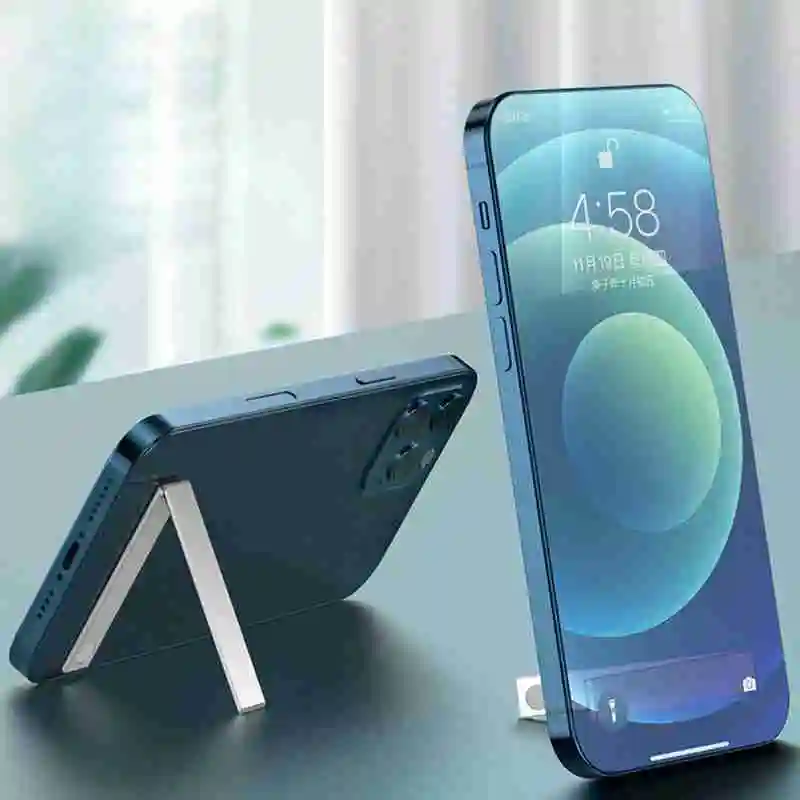 

Aluminum Adjustable Phone Holder Mini Invisible Folding Phone Stand Holder For Xiaomi Huawei IPhone LG Smart phones Accessories